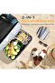 Beach Bag - Black with Freezer - 2