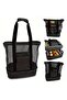 Beach Bag - Black with Freezer - 4
