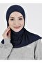حجاب رياضي مسطح من هانفيندي - أزرق داكن - (ST043)، (ID 7804303)
