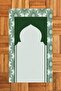سجادة صلاة رقمية مطبوع قابلة للغسل مقاس 70x130 سم - 5