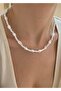 White bead shell women's trendy necklace