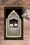 Digital Printed Kaaba Motif Washable Motif 70X130 Prayer Rug - 4