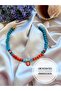 Handmade Murano Necklace with Glass Bead Evil Eye Charm Accessory - 4