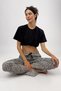 Women's Pajama Bottoms Leopard with Ribbon - 9