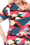 Multi-Colored Skirt with Ruffles and Pockets Plus Size Dress - 8