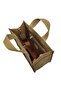 Hishi Rj Tote Bag Camel Canvas Bag Brown Shoulder Strap - 6