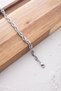 Steel Spiral Twist Bracelet Non-Tarnish 18Cm+5Cm - 6
