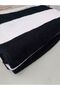 Black Bath Towel Black-White King Size Beach Towel 100X180 900-1000Gr 1 Piece - 2