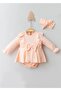 Ruffled Bow Baby Girl Romper Bodysuit Dress - 5