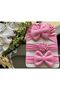 Baby Girl Bow Bone Bandana Set of 3