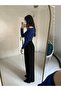 Black Premium Quality - New Mission Collared Palazzo Trousers - 5