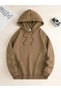 Unisex Dangerous Situation Printed Oversized Winter 3 Thread 100% Cotton K Hooded Sweatshirt Hoodie - 2