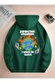 Unisex Dangerous Situation Printed Oversized Winter 3 Thread 100% Cotton K Hooded Sweatshirt Hoodie