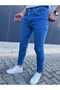 Men's Blue Slim Fit Lycra Jeans - 3