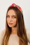 Red Ethnic Pattern Knot Crown - 2