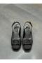 Diva Black Satin - Women's Casual Shoes with Stone Detail