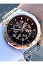 Fully Automatic Steel Cord Design Dial 5 Atm Water Resistant Men's Wrist Watch Ea.145831