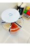 Food Storage Container 6 kg 360 °   Rotary Dry Food Organizer (6 Compartments) - 6