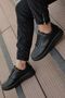 Unisex Black Sneakers Shoes - 2