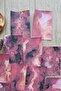 15 Pcs Red Themed Scrapbook Paper Set Bullet Journal Decoupage Paper Smoke Marble - 2