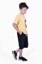 Vintage 95 Summer Printed Boy's Summer Top-Bottom Yellow Suit - 3