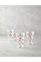Watermellies 3-Piece Red Glass Set - 400 ml