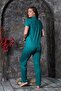 Short Sleeve Pegasus Shirt Pajama Set- Young Mother Series - 4