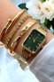 3 Pieces Original Steel Women's Watch and Bracelet - Gift - 3