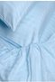 Luxury Hotel Colorful Series Single Person Elastic Sheet Striped Satin Duvet Cover Set Blue Color - 5
