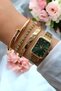 3 Pieces Original Steel Women's Watch and Bracelet - Gift - 2
