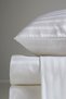 Youth and Children Series Single 120x200 Striped Satin Duvet Cover Set with Elastic Sheets All Colors