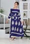 Girls' Cotton Long Dress for Ages 11-12-13-14-15 - 5
