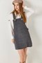 Women's Gray Plush Gilet Dress ARM-22Y001189 - 3