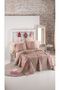 طقم بيكيه مطبوع فردي Urla Beige - 3