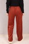 Women's Tile Waist Elastic Waist Pocket Wide Leg Velvet Trousers ARM-24K001060 - 3