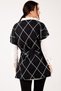 Women's White Tie Waist V-Neck Sweater ARM-21K001069 - 3