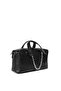 Leather Look Bag with Chain Accessories - 5