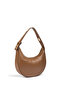 Leather Look Oval Bag - 2