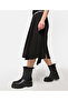 SUNİ LEATHER LOOK FURRY BOOTS