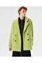 Lime Woven Coat - 2