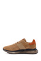 Beige Nubuck Leather Casual Sneaker - Men's, Lace-up, 24sfd6112v3 - 3