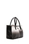Black Long Strap Women's Shoulder Bag - 24SBD252126 - 5