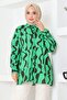 Green Patterned Tunic 6107 - 2