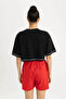 Women's T-Shirt Black B9953Ax/Bk81 - 4