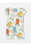 LCW Crew Neck Short Sleeve Printed Baby Boy Jumpsuit 2 Pieces - 5