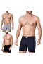 125 Towel Waist 100% Cotton 6-Piece Navy Blue Men's Boxers