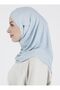 Plain Sports Hijab - Premium Athletic Athlete-Ready Comfortable Islamic Sports Hijab Bonnet - Light Baby Blue - 3