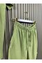 Unisex Top and Bottom Wrinkled Fabric Shorts Set - 2