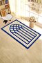 Digital Printed Washable Stylish Motif Prayer Rug 70X130 cm - 7