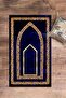 Digital Printed Non-Slip Base Washable Modern Prayer Rug Prayer Mat 70X130 - 8